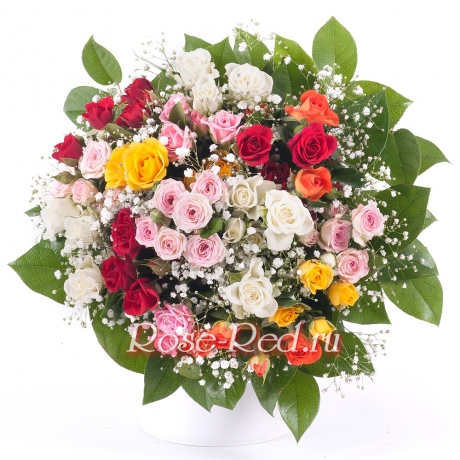 Фейерверк из розочек